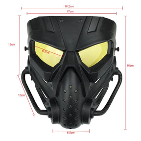 Máscara Tática para Airsoft Predator esporte - airsoft predator Loja da Dryka 