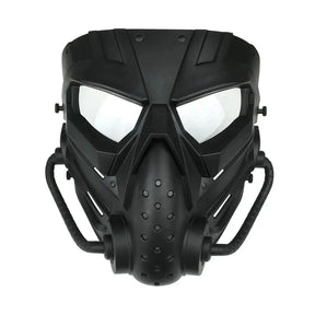 Máscara Tática para Airsoft Predator esporte - airsoft predator Loja da Dryka Preta-Branco 