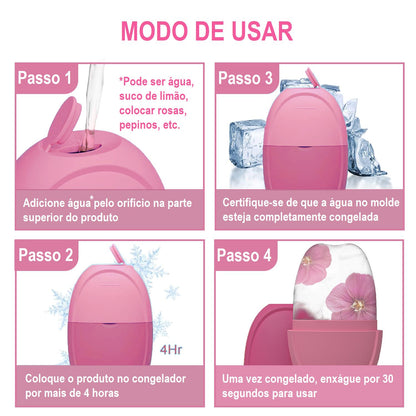 Massageador Facial - Skin Icing beleza 031 Loja da Dryka 