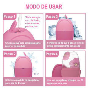 Massageador Facial - Skin Icing beleza 031 Loja da Dryka 