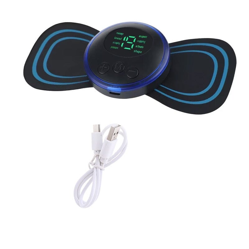 Massageador Portátil Ortopédico Bem estar 012 lojadadryka Preto 