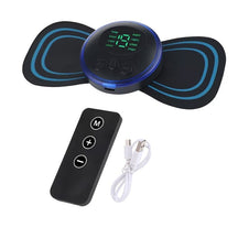 Massageador Portátil Ortopédico Bem estar 012 lojadadryka Preto com controle 