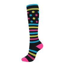 Meia de Compressão Coloridas Loja da Dryka Dots 