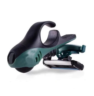 Men's Head and Skull Shaving Razor - Revolutionary Dual Active Suspension Loja da Dryka green 