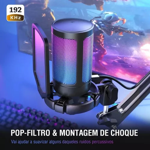 Microfone Fifine A6V Loja da Dryka 