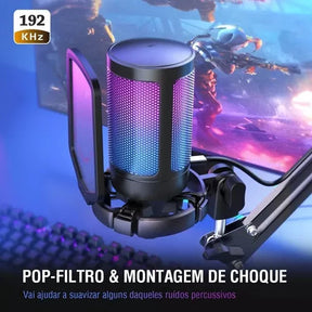 Microfone Fifine A6V Loja da Dryka 