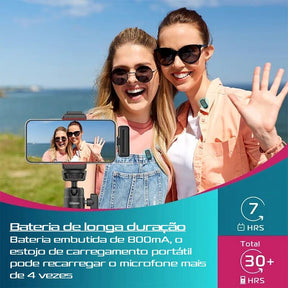 Microfone Portátil Ulanzi J12 Loja da Dryka 