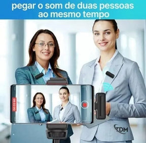 Microfone Portátil Ulanzi J12 Loja da Dryka 
