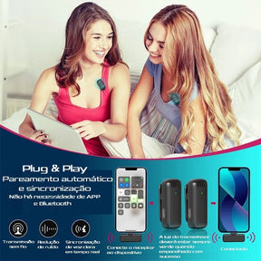 Microfone Portátil Ulanzi J12 Loja da Dryka 