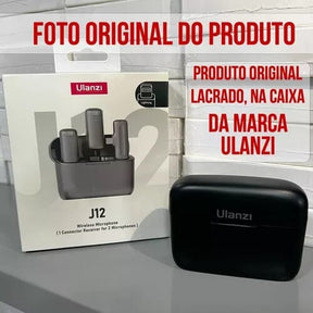 Microfone Portátil Ulanzi J12 Loja da Dryka 
