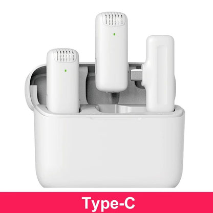 Microfone Portátil Ulanzi J12 Loja da Dryka Branco-Android 