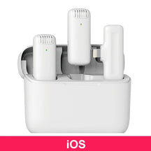 Microfone Portátil Ulanzi J12 Loja da Dryka Branco-iPhone 