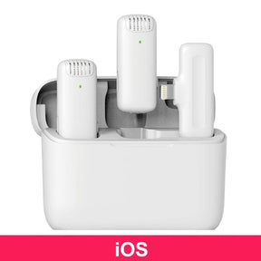Microfone Portátil Ulanzi J12 Loja da Dryka Branco-iPhone 