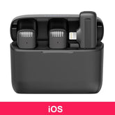 Microfone Portátil Ulanzi J12 Loja da Dryka Preto-iPhone 