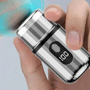 Mini Barbeador Elétrico Digital -Easy Shave Bem estar - mini barbeador lojadadryka 