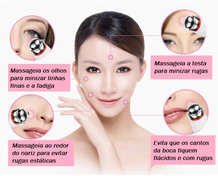 Mini Massageador Elétrico Ocular bem Estar 032 Loja da Dryka 