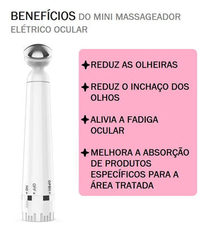 Mini Massageador Elétrico Ocular bem Estar 032 Loja da Dryka 