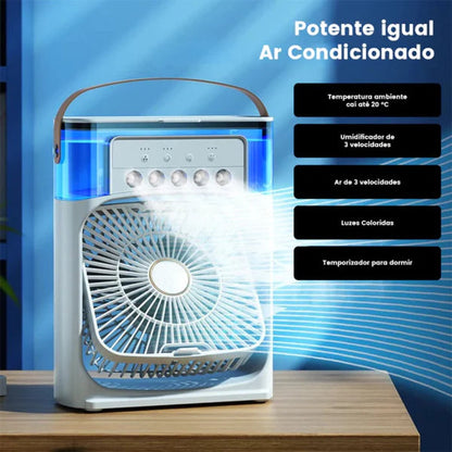 Mini Ventilador e Refrigerador de Ar Portátil Mini Ventilador Loja da Dryka 