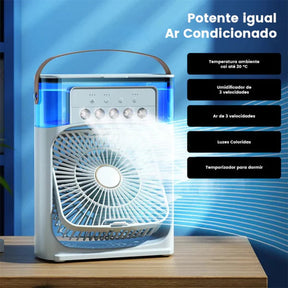 Mini Ventilador e Refrigerador de Ar Portátil Mini Ventilador Loja da Dryka 