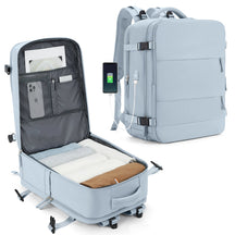 Mochila de Viagem Slim Bag Loja da Dryka Blue Small 