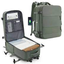 Mochila de Viagem Slim Bag Loja da Dryka Green Small 