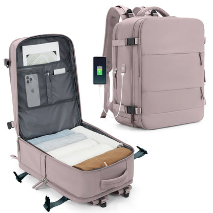 Mochila de Viagem Slim Bag Loja da Dryka Pink Small 