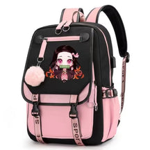 Mochila Escolar Anime - Kamado Nezuko Slayer Loja da Dryka 