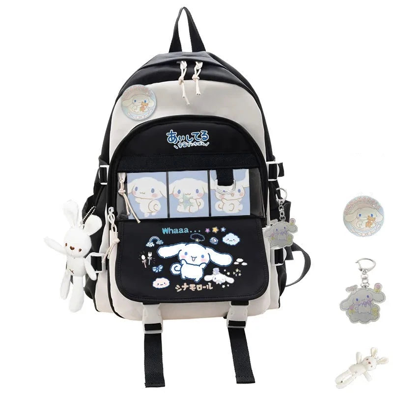 Mochila Escolar Anime Sanrio Loja da Dryka 