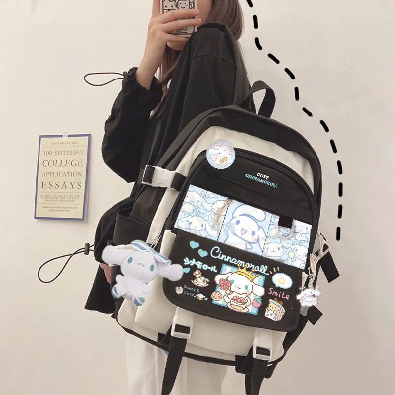 Mochila Escolar Anime Sanrio Loja da Dryka 