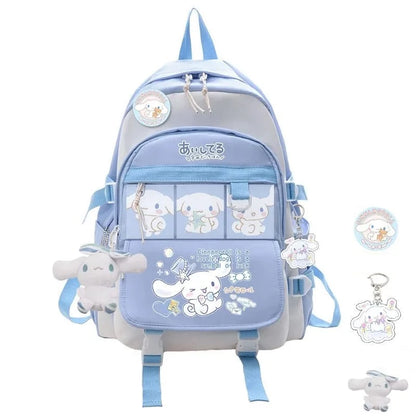 Mochila Escolar Anime Sanrio Loja da Dryka B 