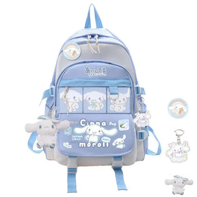 Mochila Escolar Anime Sanrio Loja da Dryka D 