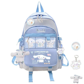 Mochila Escolar Anime Sanrio Loja da Dryka E 