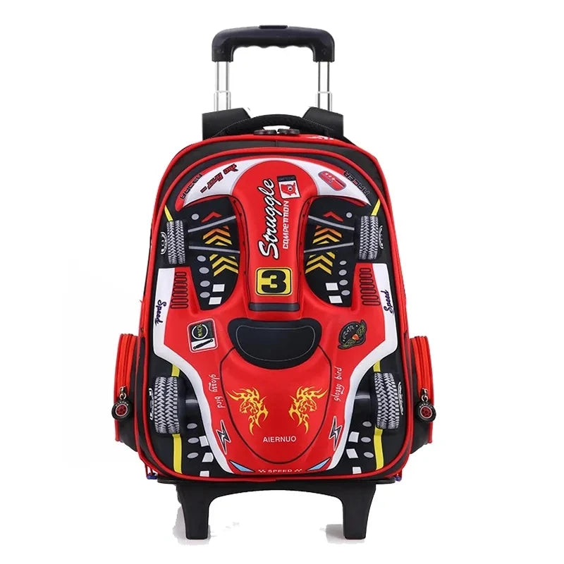 Mochila Escolar Infantil 3D - Fórmula 1 Loja da Dryka 