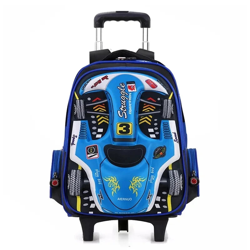 Mochila Escolar Infantil 3D - Fórmula 1 Loja da Dryka 