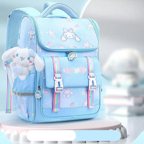 Mochila Escolar Infantil Anime - Sanrioed Cinnamoroll Loja da Dryka NO1 28x14x38cm 