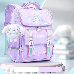 Mochila Escolar Infantil Anime - Sanrioed Cinnamoroll Loja da Dryka NO3 28x14x38cm 