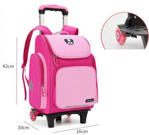 Mochila Escolar Infantil com Rodinhas - Dog School mochila dog school Loja da Dryka 2 rodas 1 