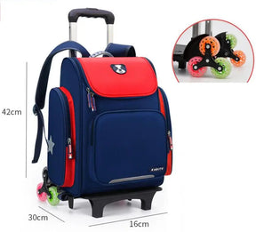 Mochila Escolar Infantil com Rodinhas - Dog School mochila dog school Loja da Dryka 6 rodas 3 