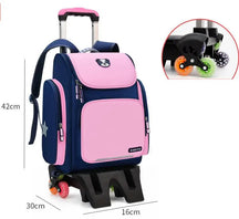 Mochila Escolar Infantil com Rodinhas - Dog School mochila dog school Loja da Dryka 6 rodas alta 