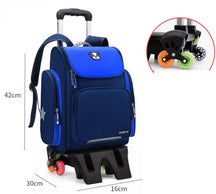 Mochila Escolar Infantil com Rodinhas - Dog School mochila dog school Loja da Dryka 6 rodas alta 4 