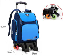 Mochila Escolar Infantil com Rodinhas - Dog School mochila dog school Loja da Dryka 6 rodas altas 2 