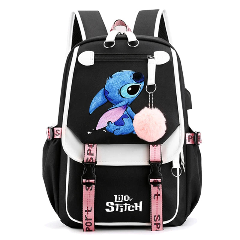 Mochila Escolar Infantil - Lilo Stitch Loja da Dryka 
