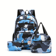 Mochila Escolar - New Fashion mochila new fashion Loja da Dryka Azul 