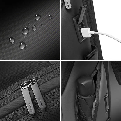 Mochila Executiva Paris - Impermeável com Compartimento USB Mochila 005 Loja da Dryka 