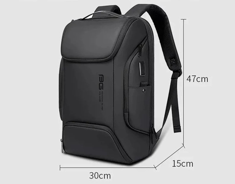 Mochila Executiva Paris - Impermeável com Compartimento USB Mochila 005 Loja da Dryka 