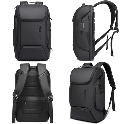 Mochila Executiva Paris - Impermeável com Compartimento USB Mochila 005 Loja da Dryka 