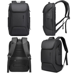 Mochila Executiva Paris - Impermeável com Compartimento USB Mochila 005 Loja da Dryka 