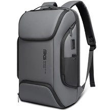 Mochila Executiva Paris - Impermeável com Compartimento USB Mochila 005 Loja da Dryka Cinza 