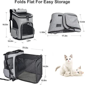 Mochila Pet Para Transporte Ventilada - Bag Pet Loja da Dryka 