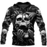 Moleton 3D com Capuz - Caveira Vintage acessorio masculino 012 - moleton caveira vintage Loja da Dryka Skulls-001 XXP 